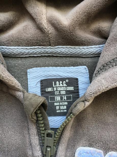 Velurova supravka s bodynkom old navy, h&m,74