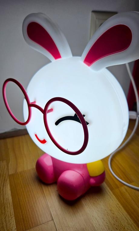 Detská lampička králiček, bunny, acadecor 32x22x16,