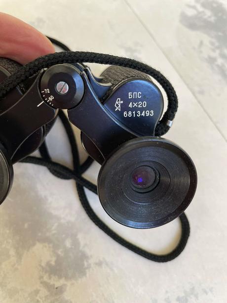 Ruský ďalekohľad bpc 4 x 20, 