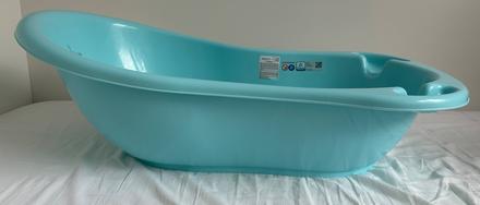 Tega vanička 86 cm s odtokom psík a mačička tyrkys,