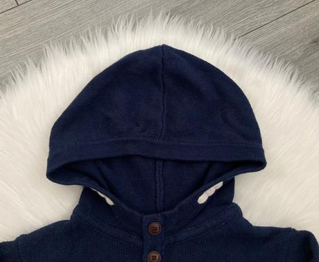 Svetrík s kontrastnými blokmi 110/116, h&m,116