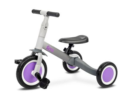 Toyz detské odrážadlo/trojkolka fox 4v1 grey, toyz