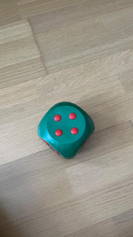 Plastová retro kocka, 