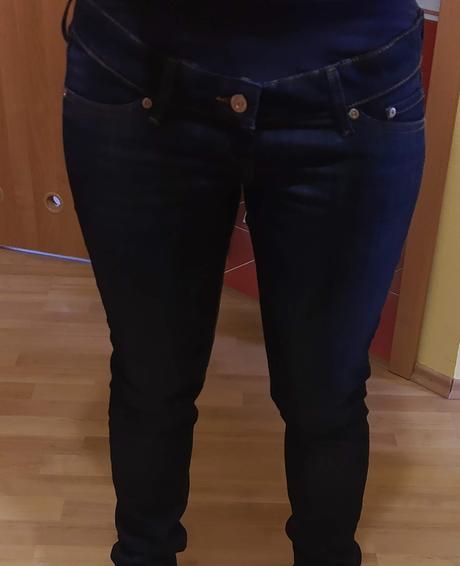 Tehotenské rifle h&m 36, h&m,36