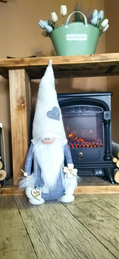 Trpaslík sedokremovy 65/70 cm,