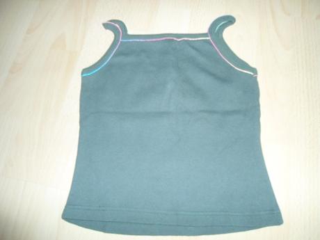 Dievcenske zelene tielko - tricko, 110