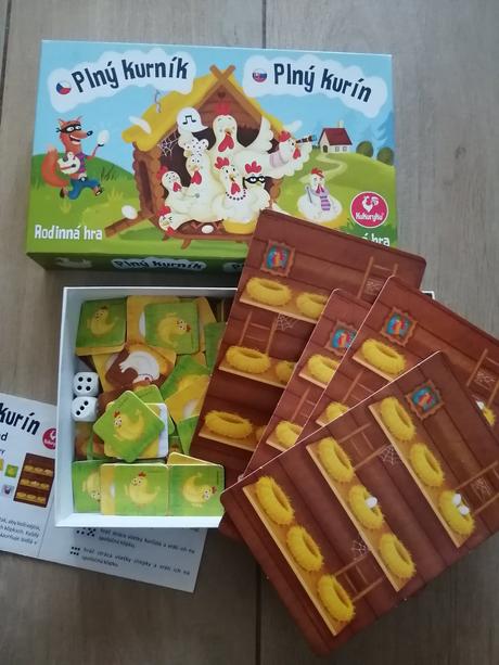 Stolová hra plný kurník kurín,