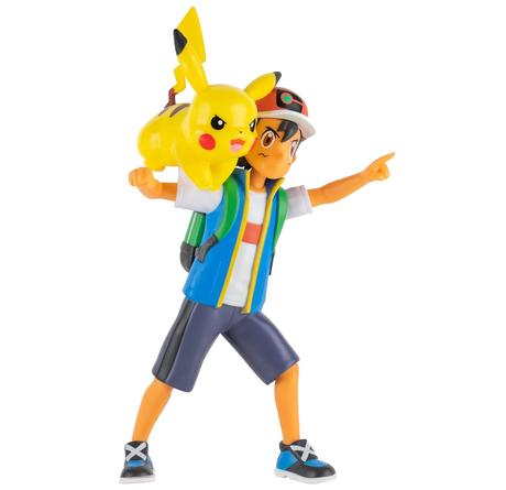 Pokemon figúrky ash & pikachu,