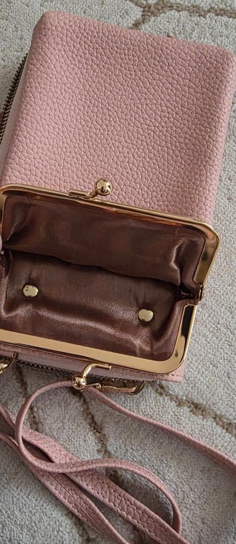 Crossbody puzdro na mobil a penazenka, 