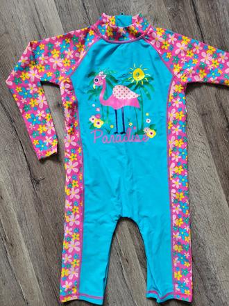 Dievčenské plavky celé 92-98, 98