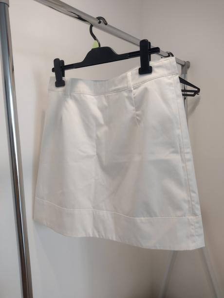 Biela krátka sukna, amisu,40
