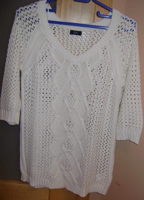 Sveter  dierkovaný, f&f,m