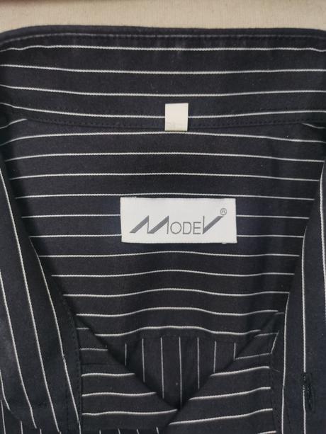 Pánska pasikavá košeľa, 45