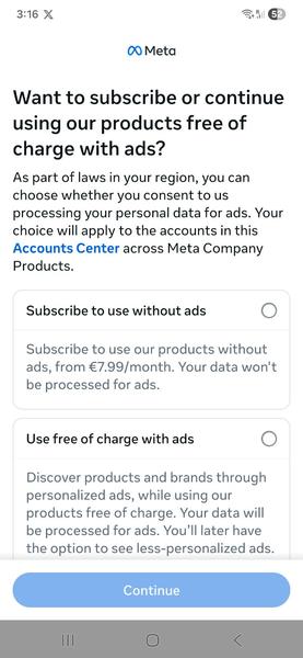 Musím platiť Facebooku €7.99 mesačne?