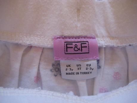 Bavlnená suknička, f&f,98