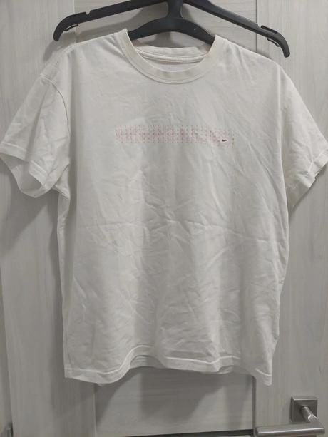 Biele bavlnené tričko veľ. l/xl, l