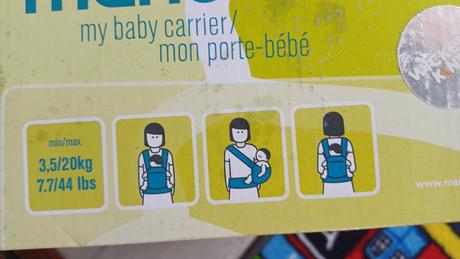 Ergonomický nosič manduka petrolejový, manduca