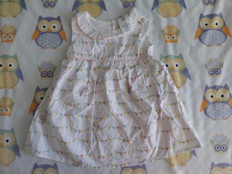 Dumbo letné šaty + gaťky zn.disney veľ.74, disney,74