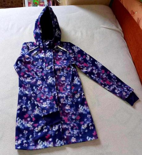 Predĺžená softshellová bunda, crivit,146