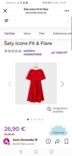 Avon šaty