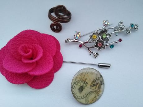 Bižutéria- brošňa a iné, 