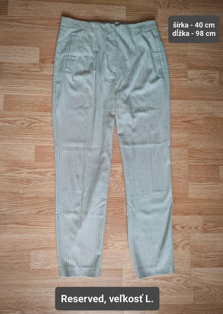 Nohavice, reserved,l