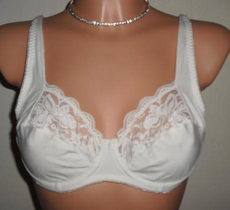 Bavlnena cipkovana podprsenka, 75b