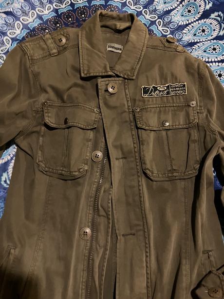 Pánska plátená bunda, l