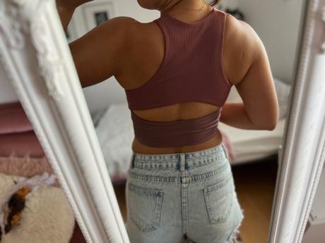 H&m sport crop top, h&m,m