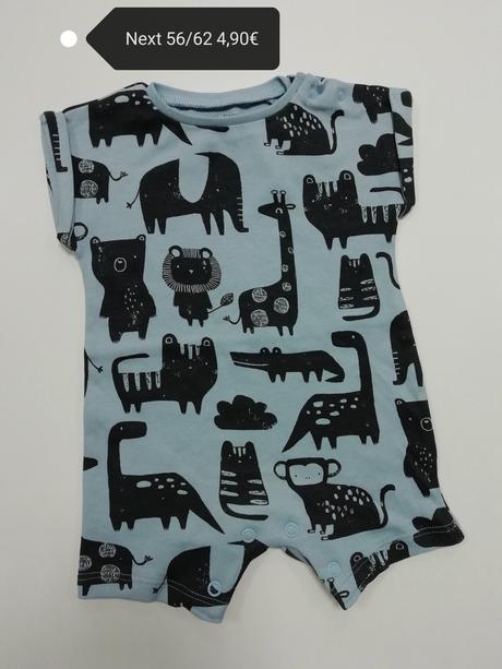 Letný overal / opaľovačky so zvieratkami next, next,56