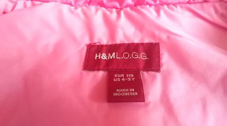 Teplá vesta, h&m,110