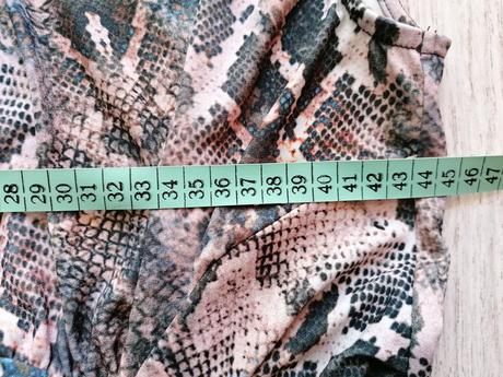 Šaty - hadí vzor, bonprix,40