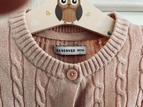 Svetrík s vrkočovým vzorom reserved 92, reserved,92