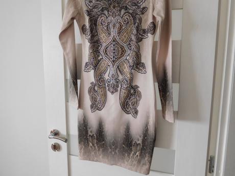 Šaty do hneda mini-38 v,, 38