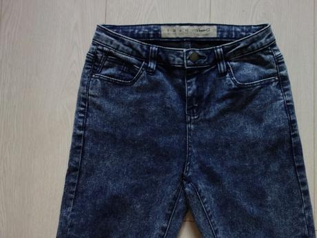 Mäkké poddajné rifle denim co, denim,36
