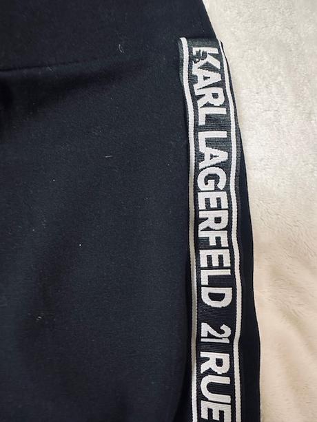 Legínové sťahujúce nohavice karl lagerfeld orig., m