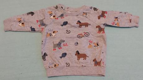 Mikina psy h&m 68, h&m,68