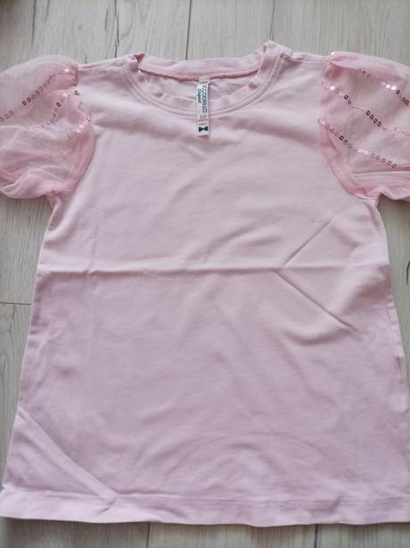 Dievčenské tričká 116/122 22kusov, reserved,116
