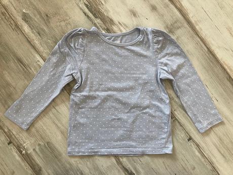 Bodkované tričko, h&m,92