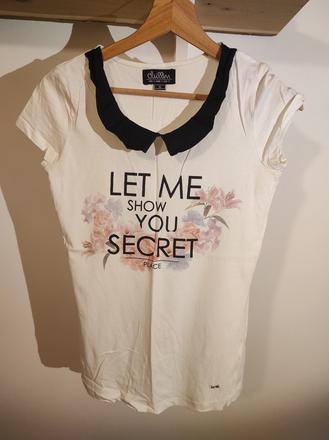 Tricko s golierom a potlacou, m