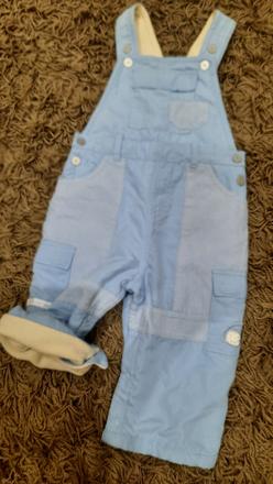 Zateplenè nohavice na traky, 80