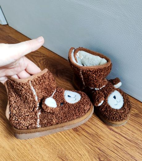 Huňaté čižmičky, h&m,22