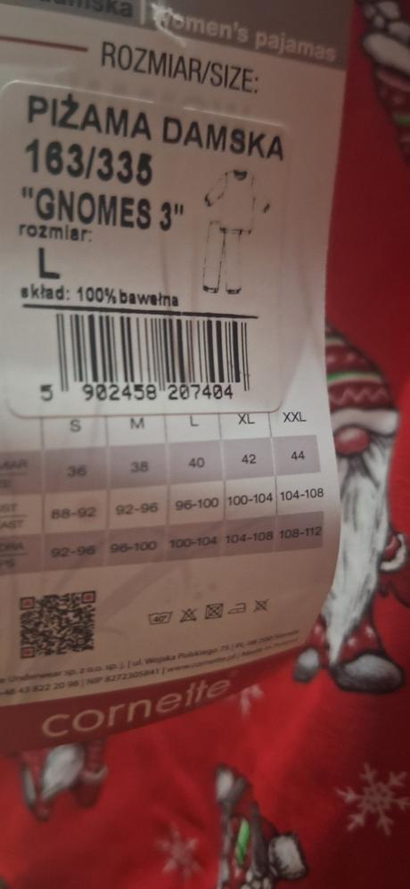 Damske pyzamo conette slovenka  m/l, slovenka,l