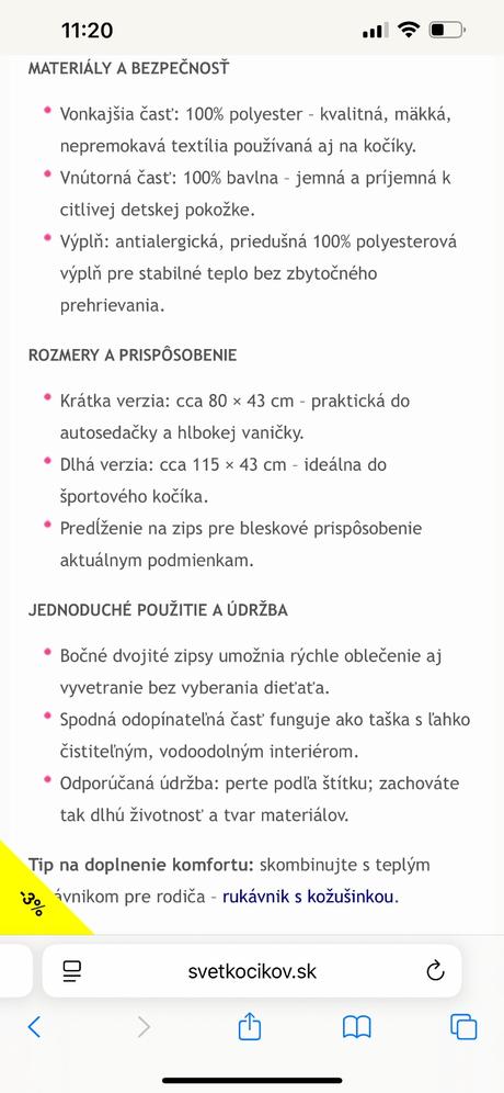Čierny happybee combi fusak s kožušinou+rukavice, happybee