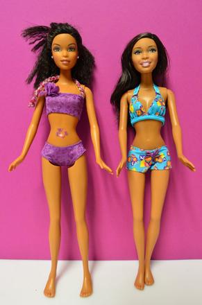 Barbie bábiky christie nikki,
