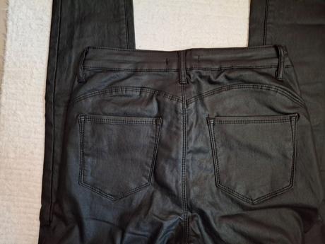Koženkové nohavice 1x vzaté, 26