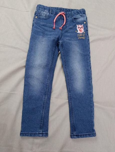 Zateplené dievčenské rifle, kiki&koko,116