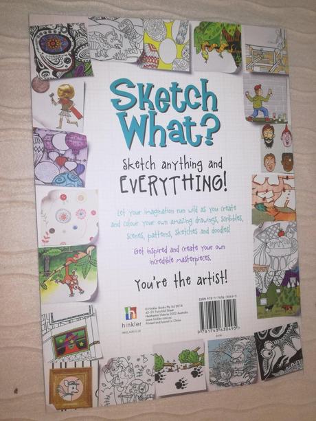 Hinkler sketch what doodling colouring, 