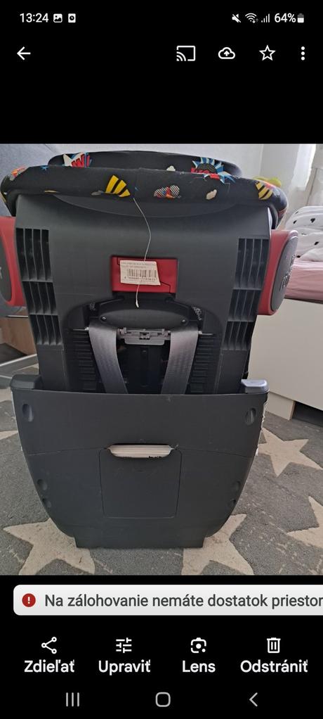 Britax römer autosedačka king ii black, comic fun, britax