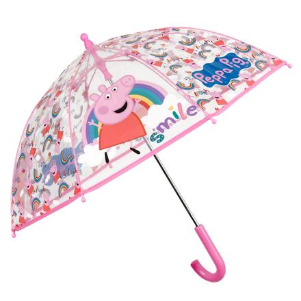 Perletti dáždnik peppa pig transparent, perletti